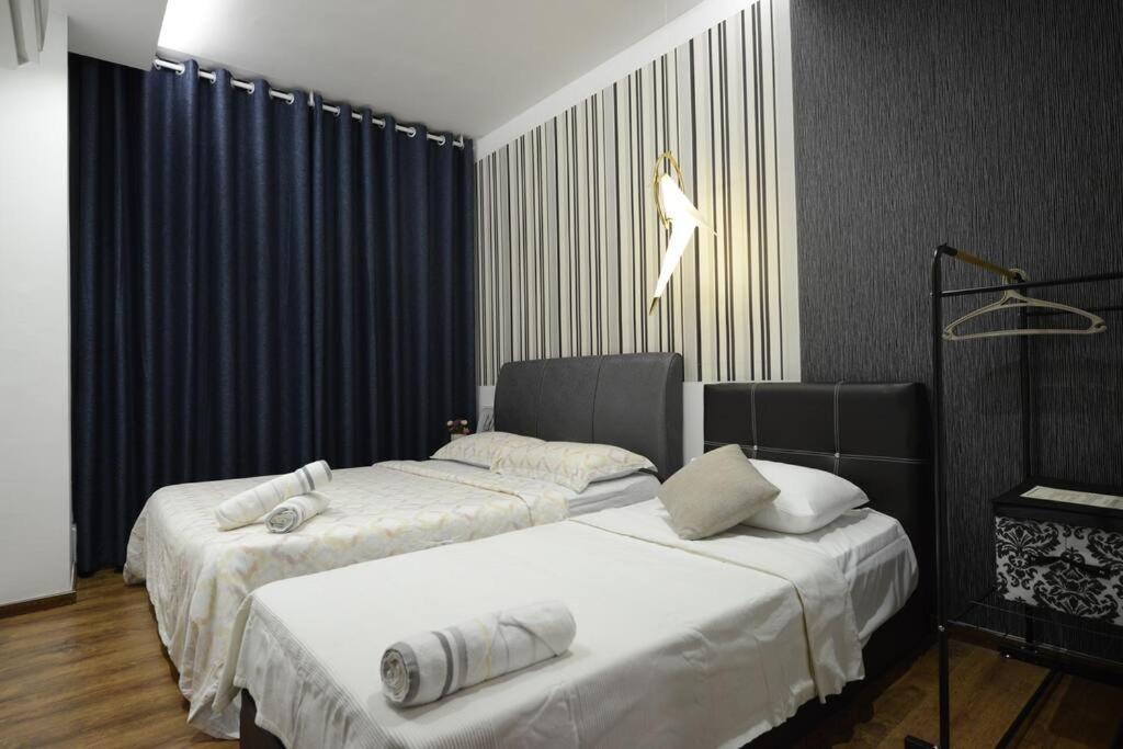 8Pax Cozy Home Stay Jazz Suites 1 Vivacity Kuching Sarawak 3Br Esterno foto